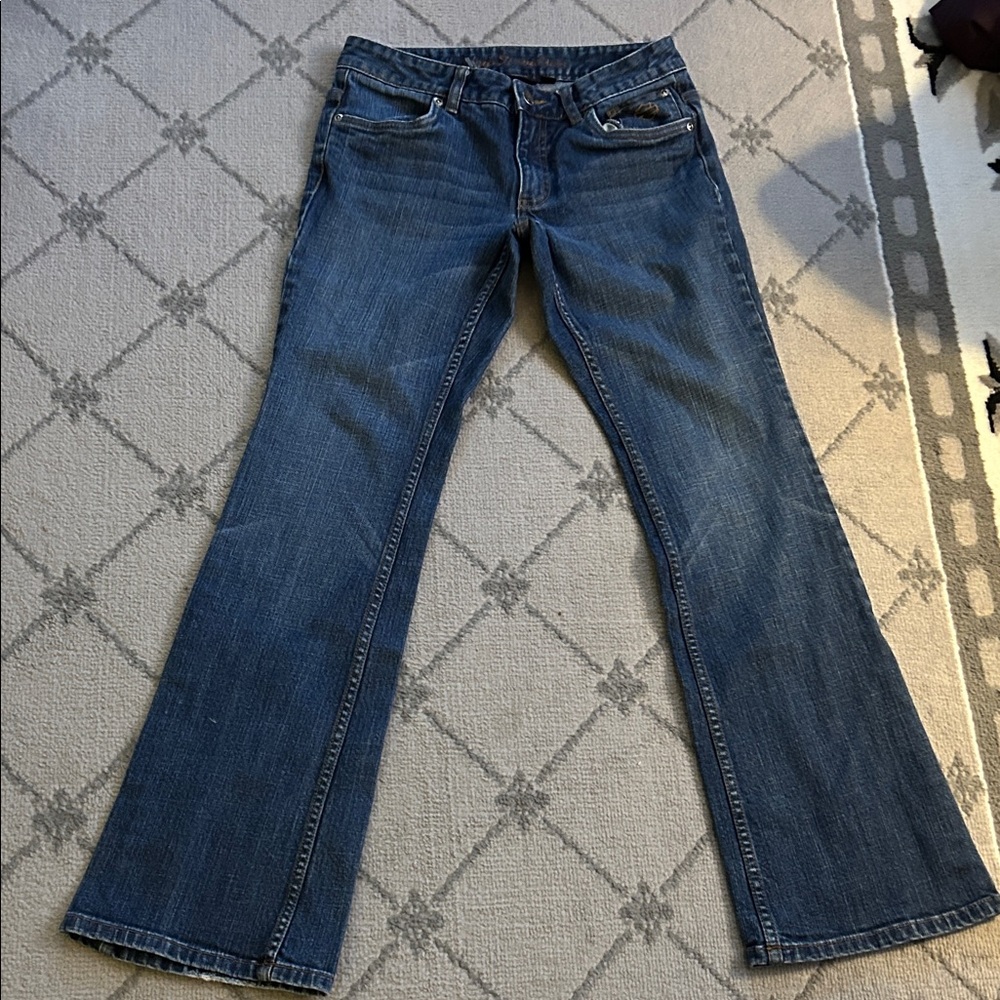 Harley-Davidson Women's Blue Boot Cut Jeans